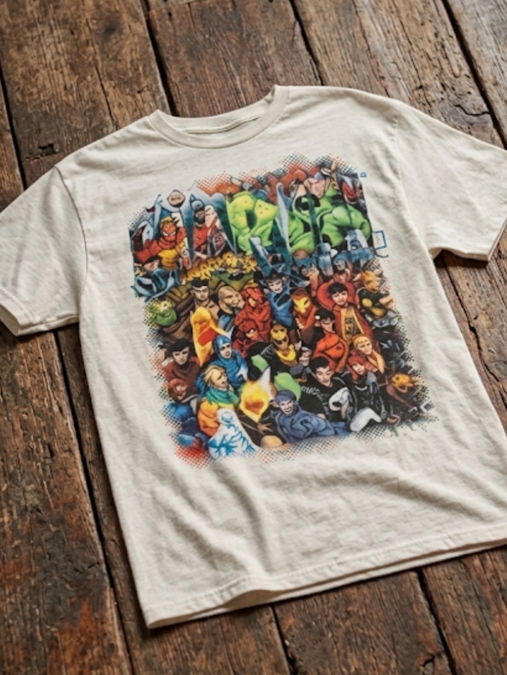 Marvel Heroes Mad Engine Shirt Men’s